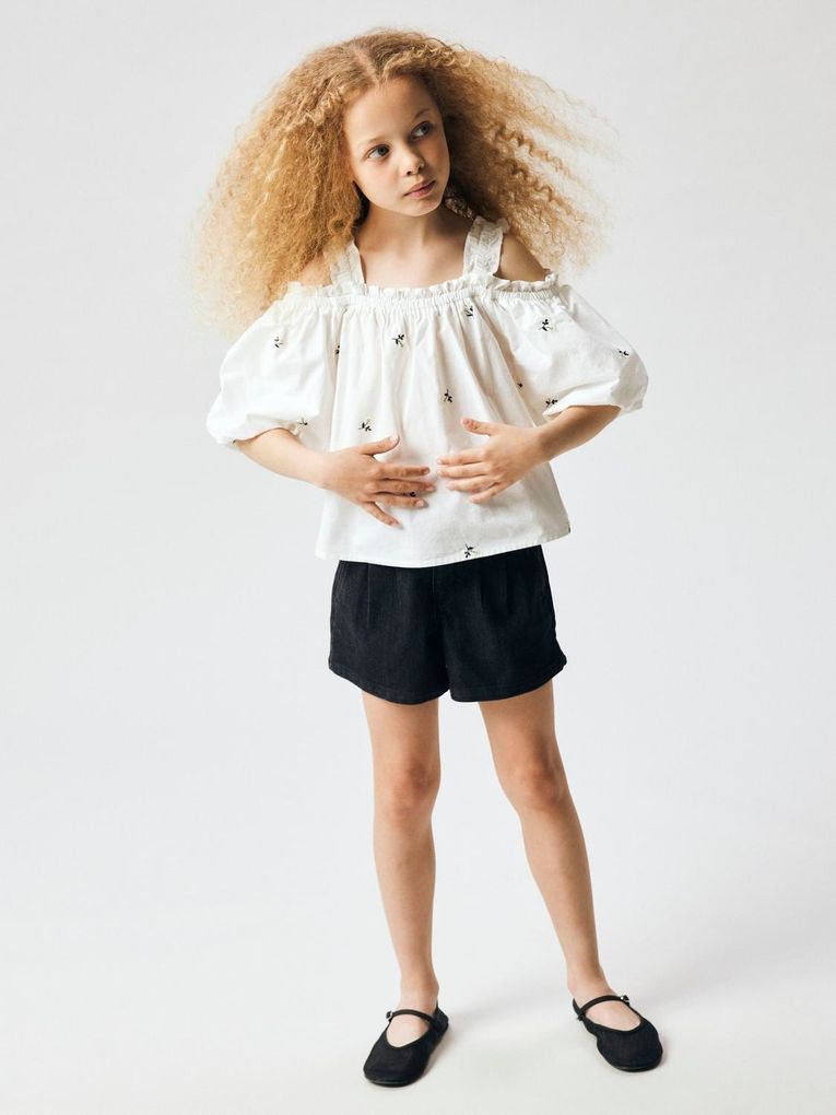 Name it Mädchen Jeans-Shorts Nkfrose