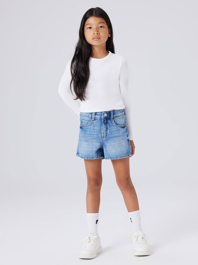 Name it Mädchen Jeans-Shorts Nkfrose
