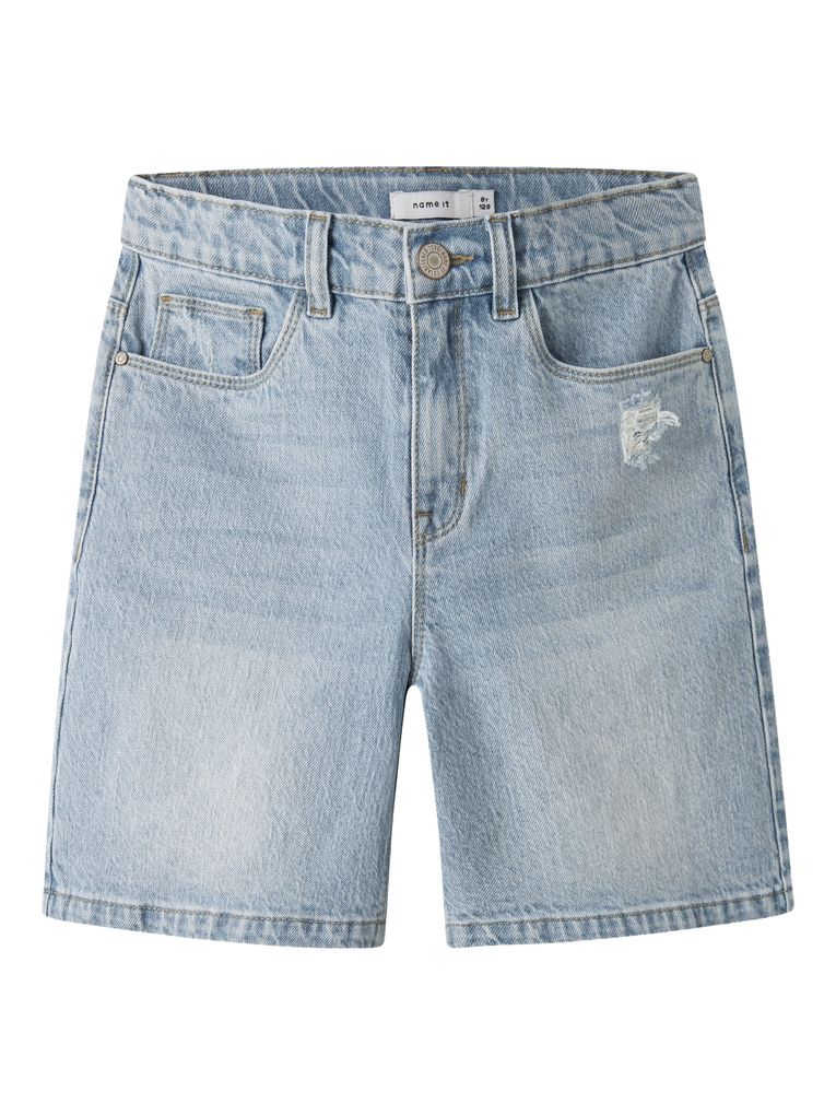 Name it Mädchen High Waist Jeans-Shorts Nkfrose