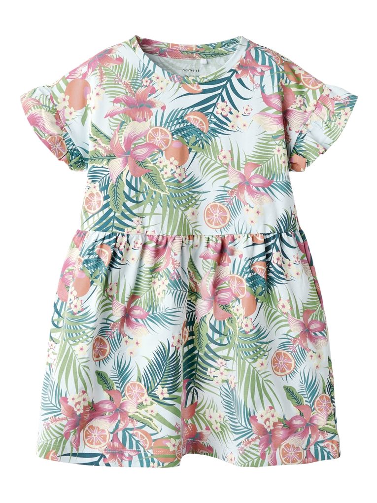 Name it Mädchen Jerseykleid Kurzarm Nmfjunni