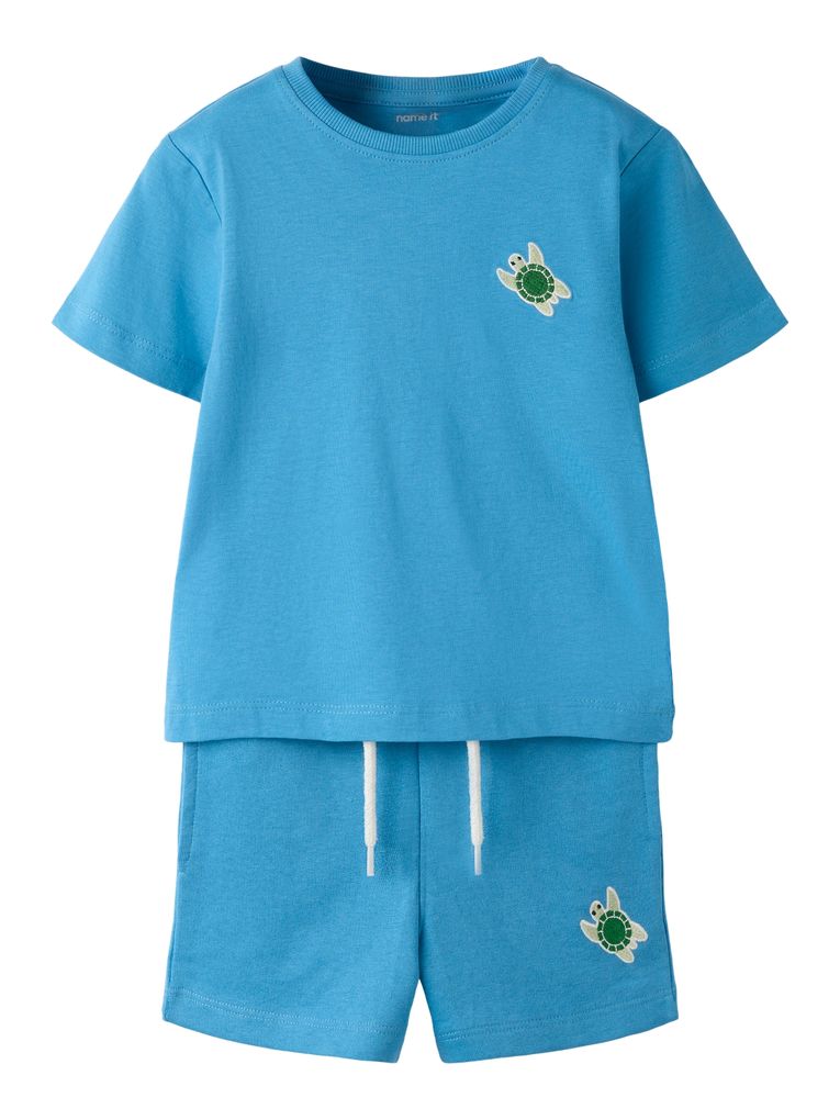 Name it Jungen T-Shirt & Shorts Set Nmmfroest