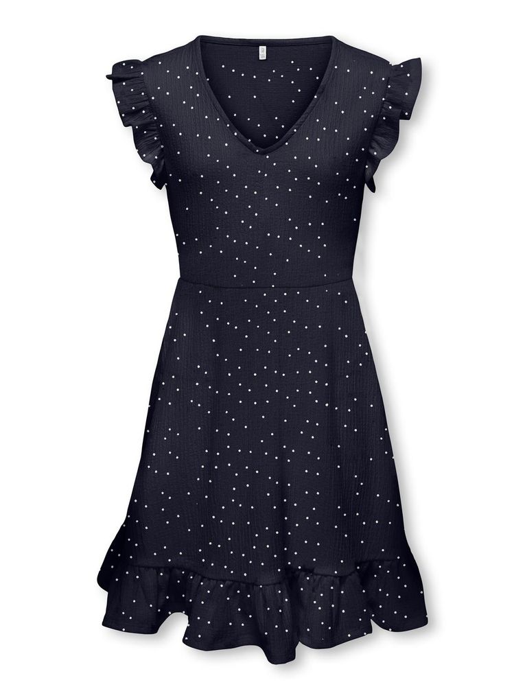 Kids Only Mädchen Sommerkleid V-Ausschnitt gepunktet Koghillary