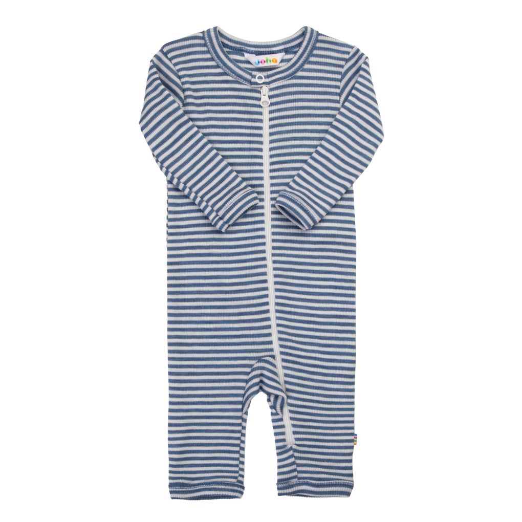 Joha Baby Einteiler Jumpsuit Schlafstrampler Merinowolle/Seide