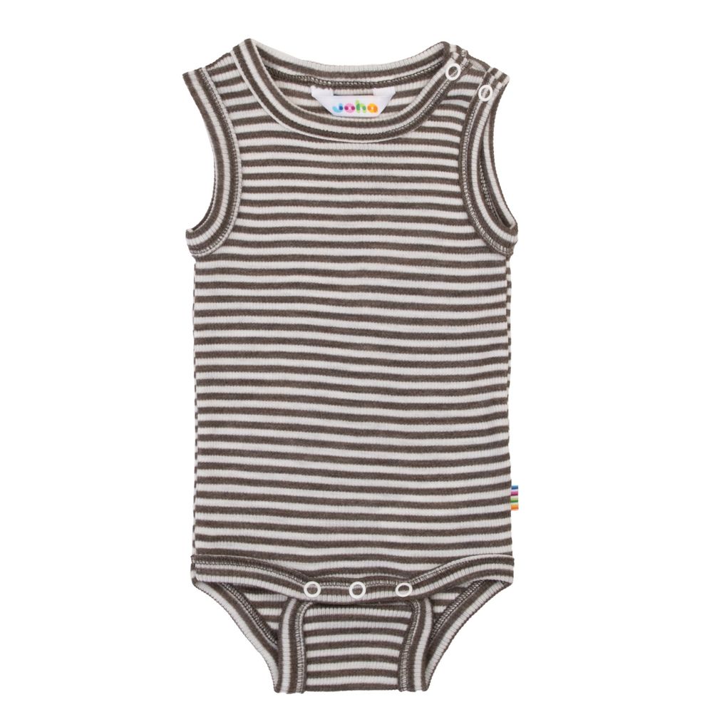 Joha Baby Ärmelloser Merinowolle-Seide Body