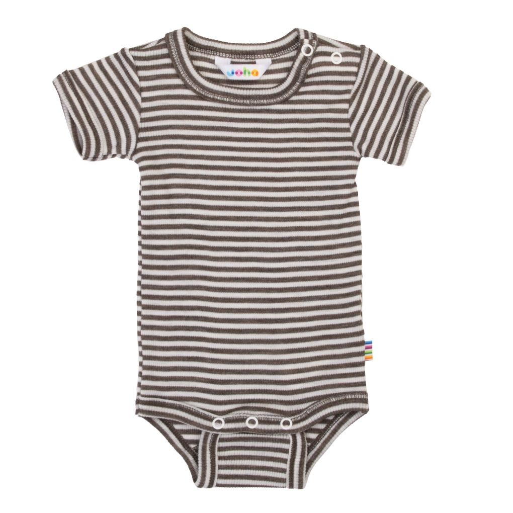 Joha Baby Kurzarmbody Merinowolle/Seide
