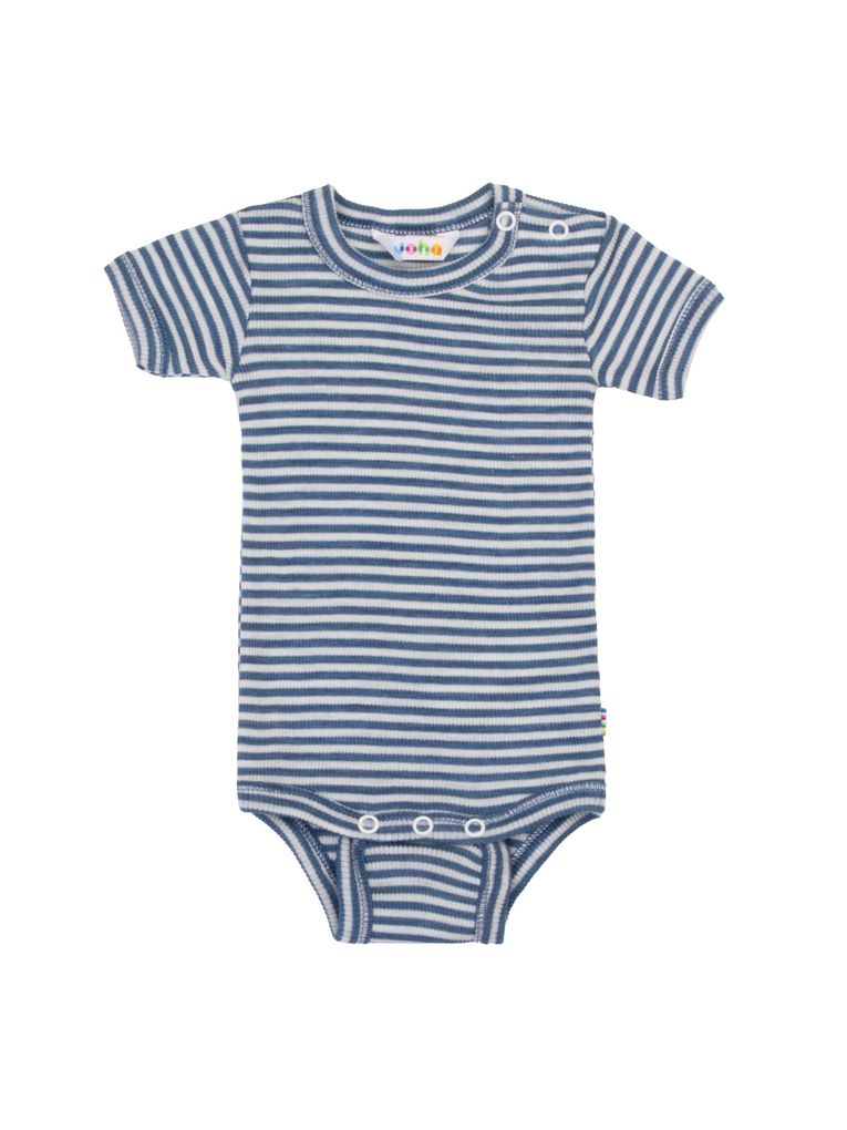 Joha Baby Kurzarmbody Merinowolle/Seide