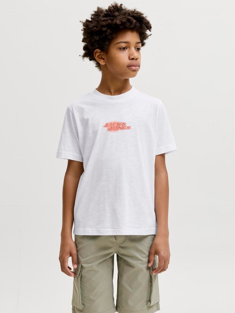 Jack & Jones Junior Jungen Kurzarm T-Shirt Jcofusion