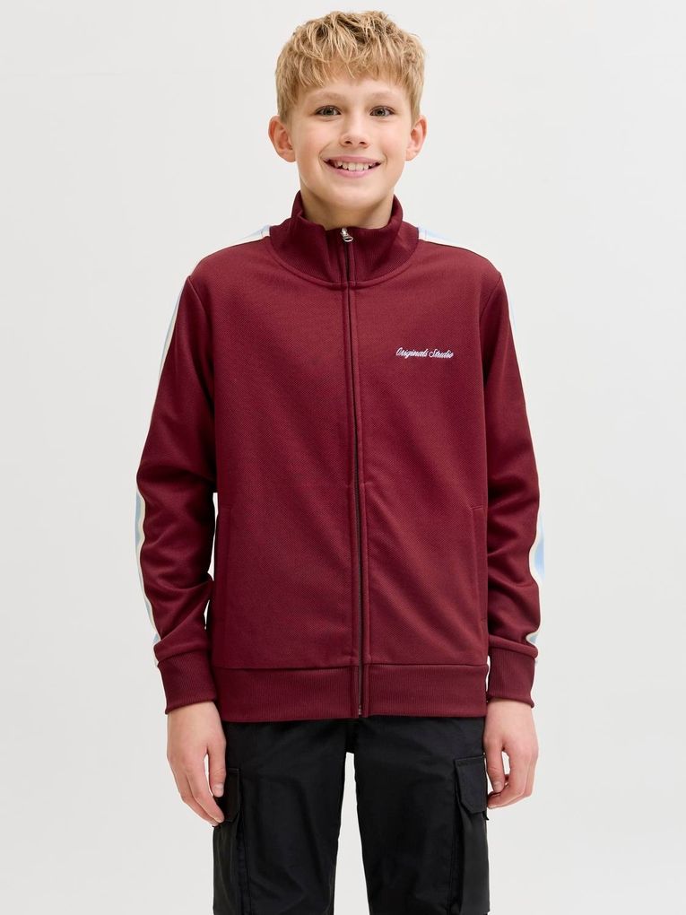 Jack & Jones Junior Jungen Sweatjacke Stehkragen Jorcotedazur