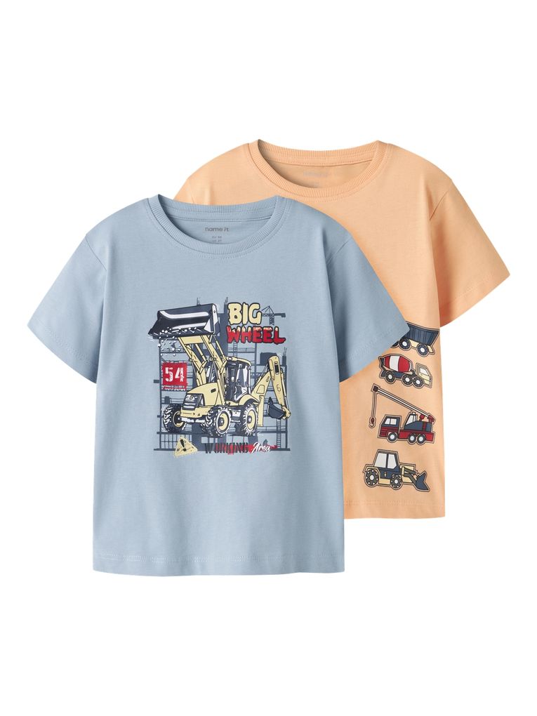 Name it Jungen 2er-Pack T-Shirts Nmmvagno