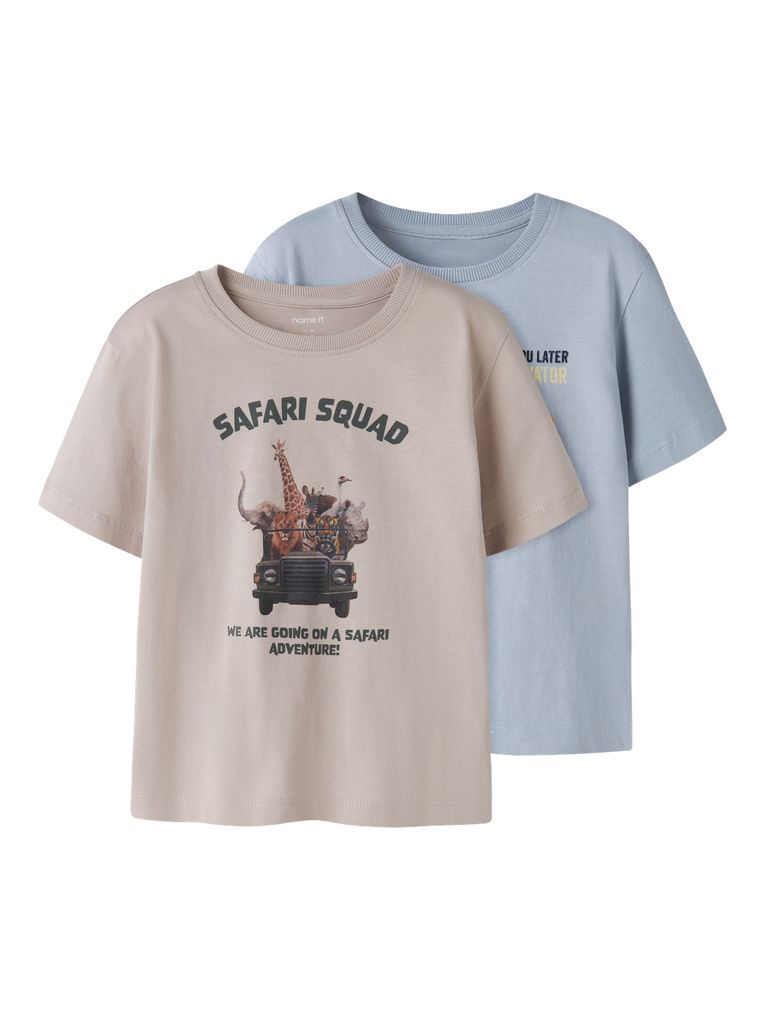 Name it Jungen 2er-Pack T-Shirts Nmmvoto
