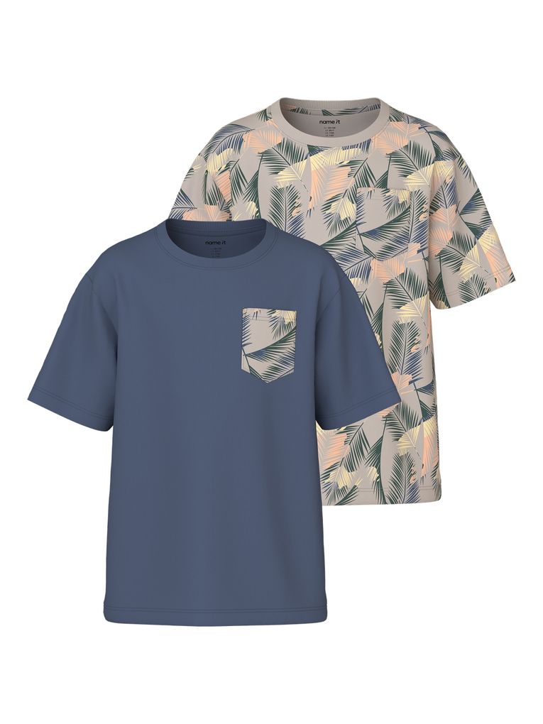 Name it Jungen 2er Pack T-Shirts Nkmvalmas