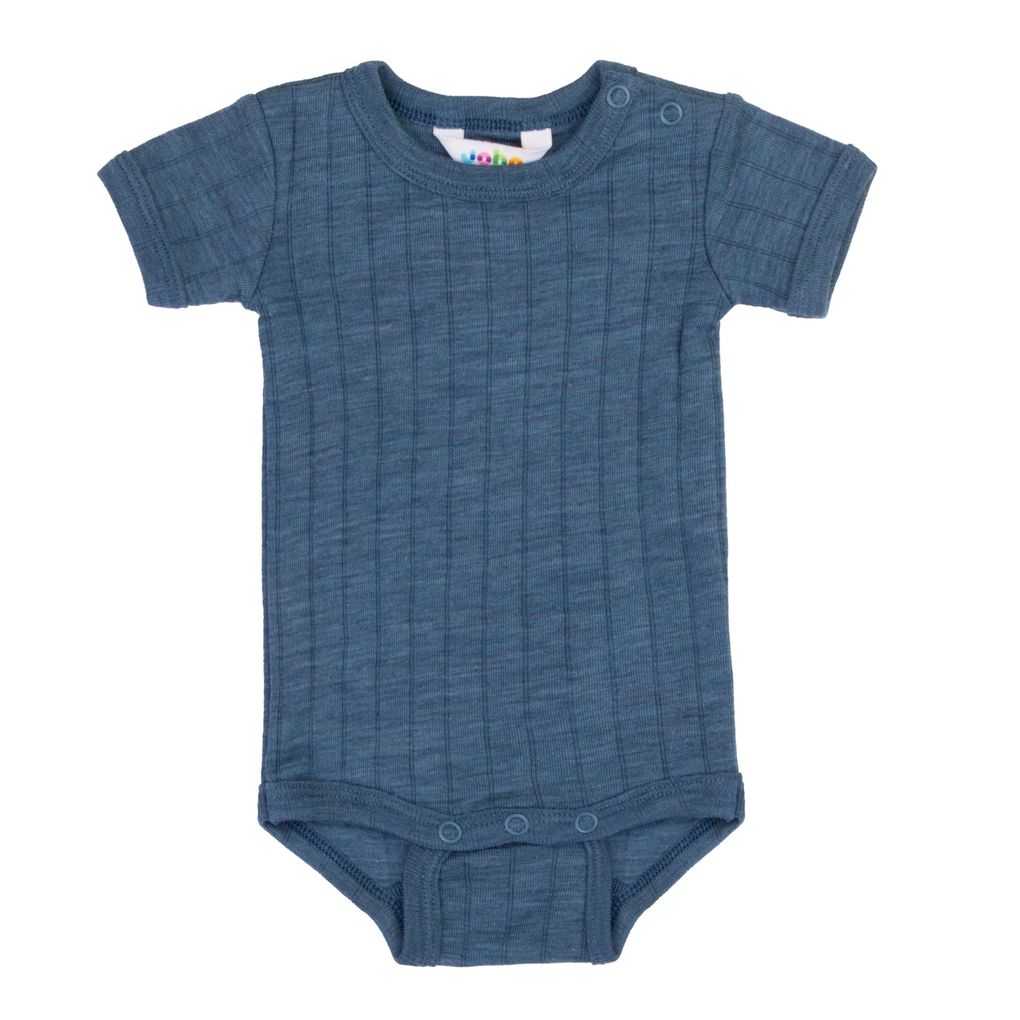 Joha Baby Kurzarmbody Merinowolle/Seide Body