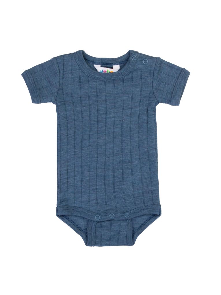 Joha Baby Kurzarmbody Merinowolle/Seide Body