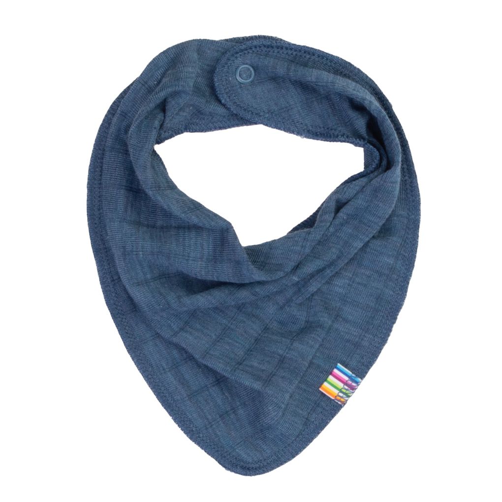 Joha Baby Dreiecktuch mit Druckknopf Merinowolle/Seide