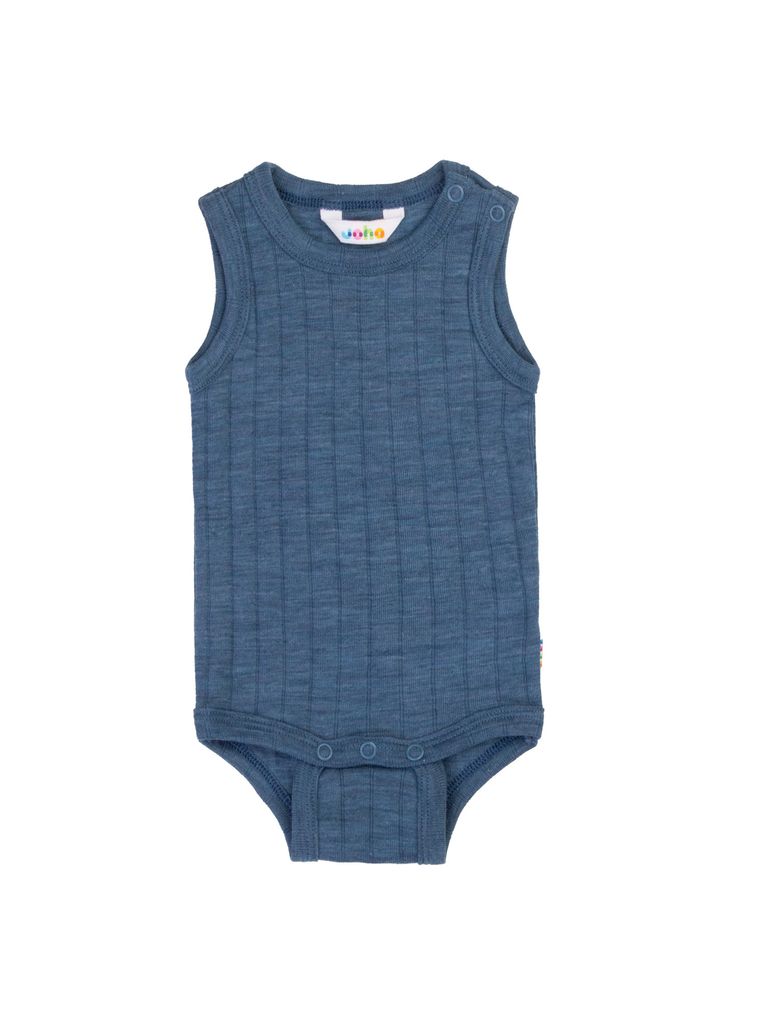 Joha Baby Body ärmellos Merinowolle/Seide