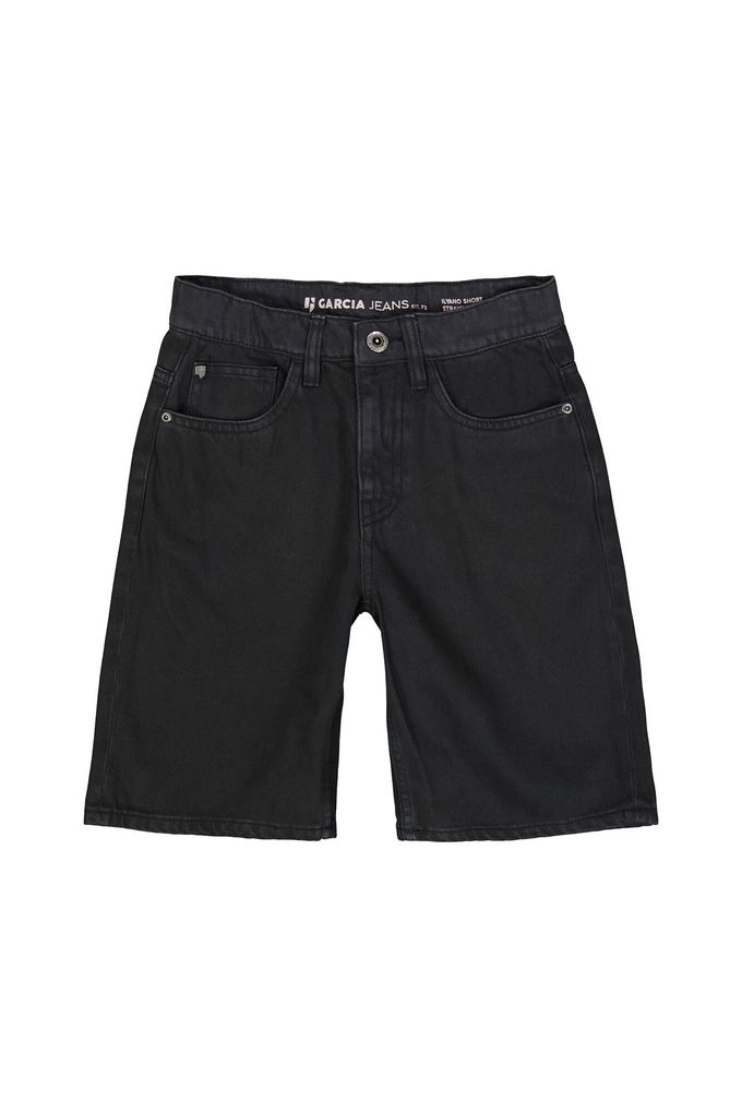Garcia Jungen Jeans-Shorts Ilyano in black