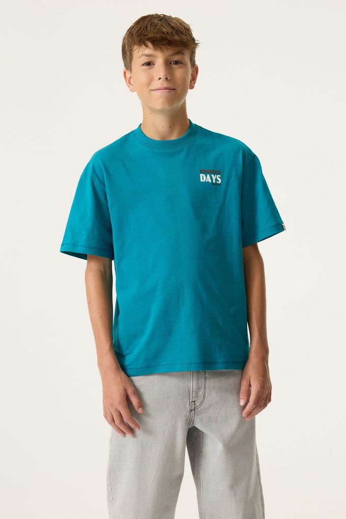 Garcia Jungen Teenager Kurzarmshirt T-Shirt Rückenprint Boys