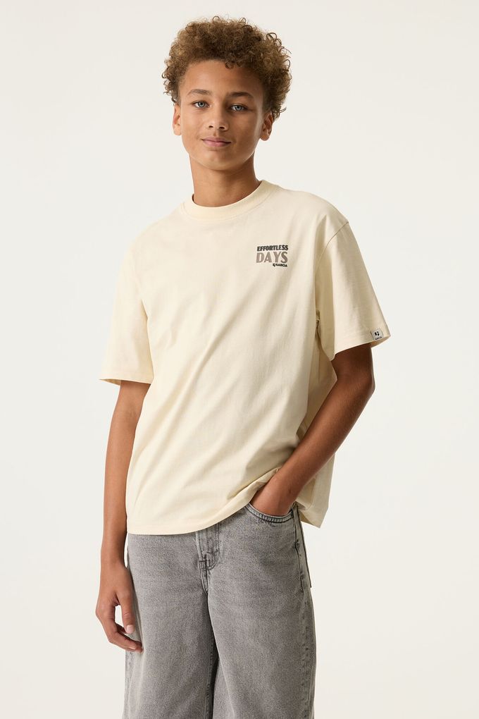 Garcia Jungen Teenager Kurzarmshirt T-Shirt Rückenprint Boys