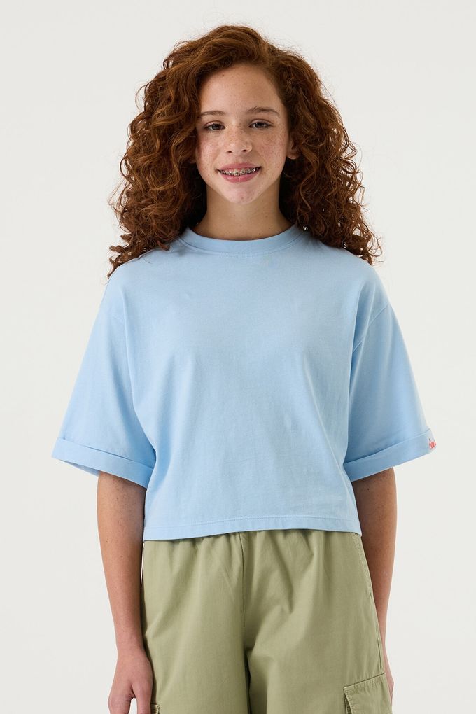 Garcia Mädchen Oversize Kurzarm-T-Shirt Girls