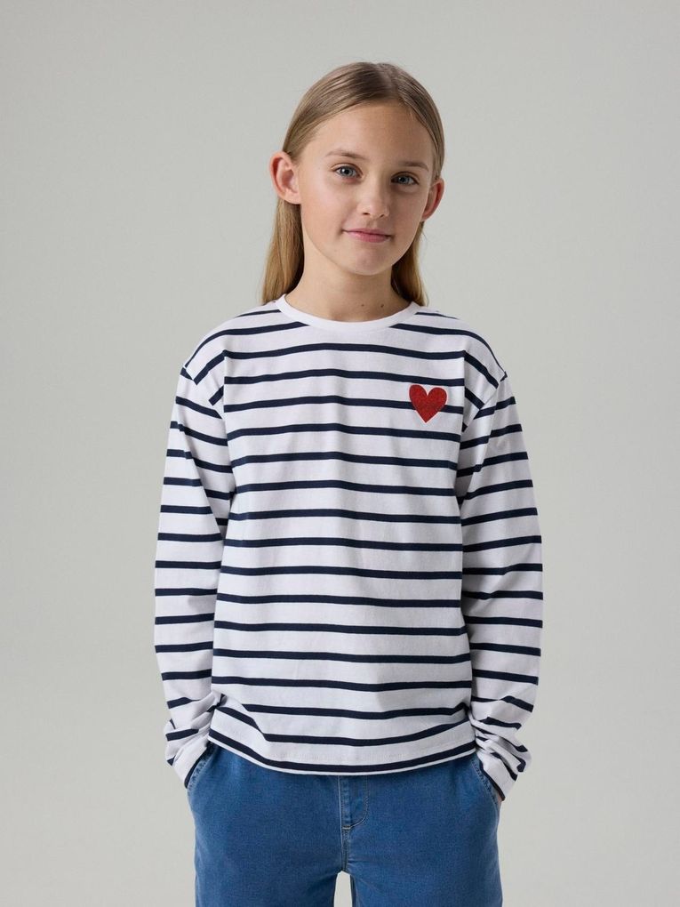 Name it Mädchen 2er Pack Langarmshirt Nkftovelina
