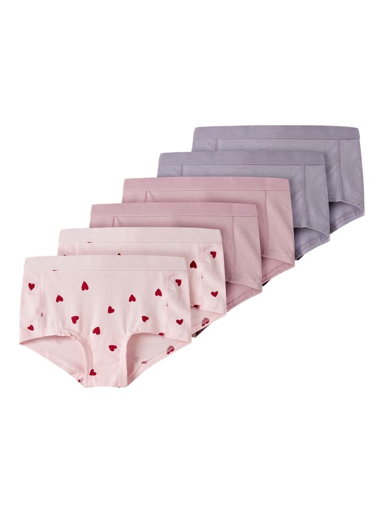 Name it Mädchen 6er Pack Unterhosen Hipster Höschen Nkfhipster