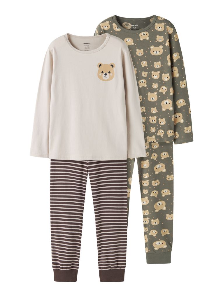 Name it Jungen Schlafanzug 2er Pack Nmmnightset