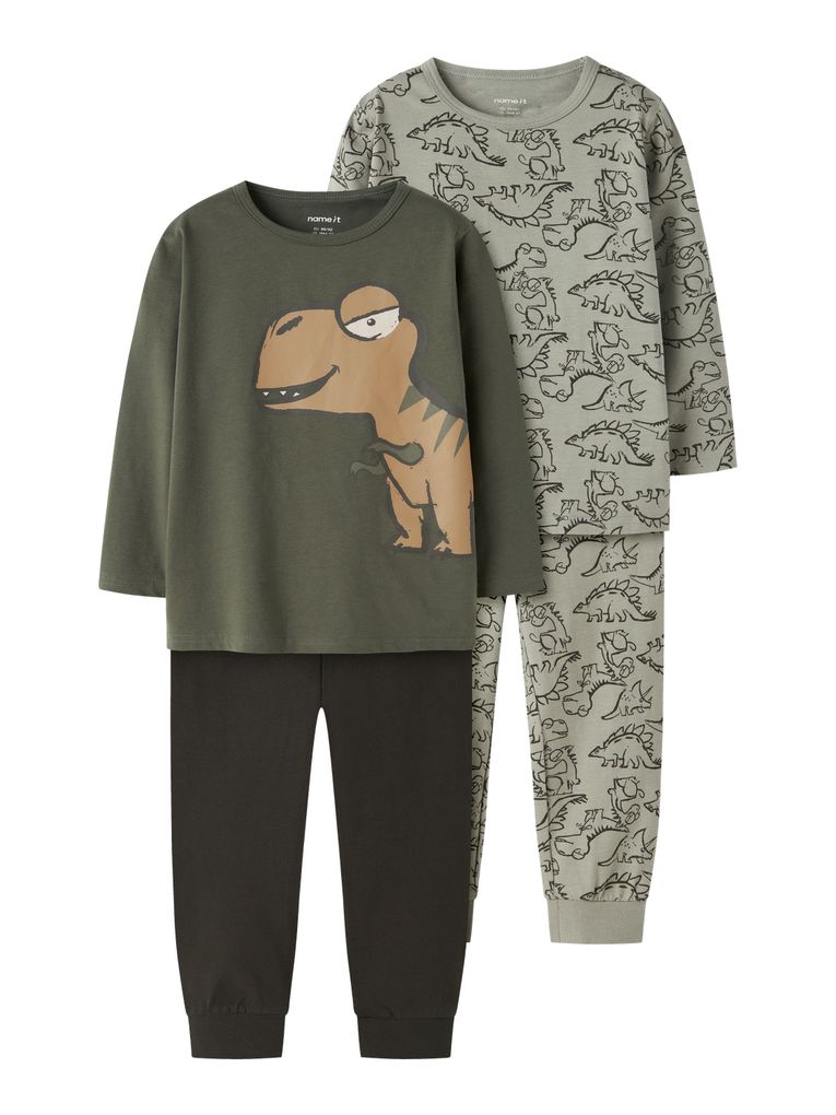Name it Jungen Schlafanzug 2er Pack Nmmnightset