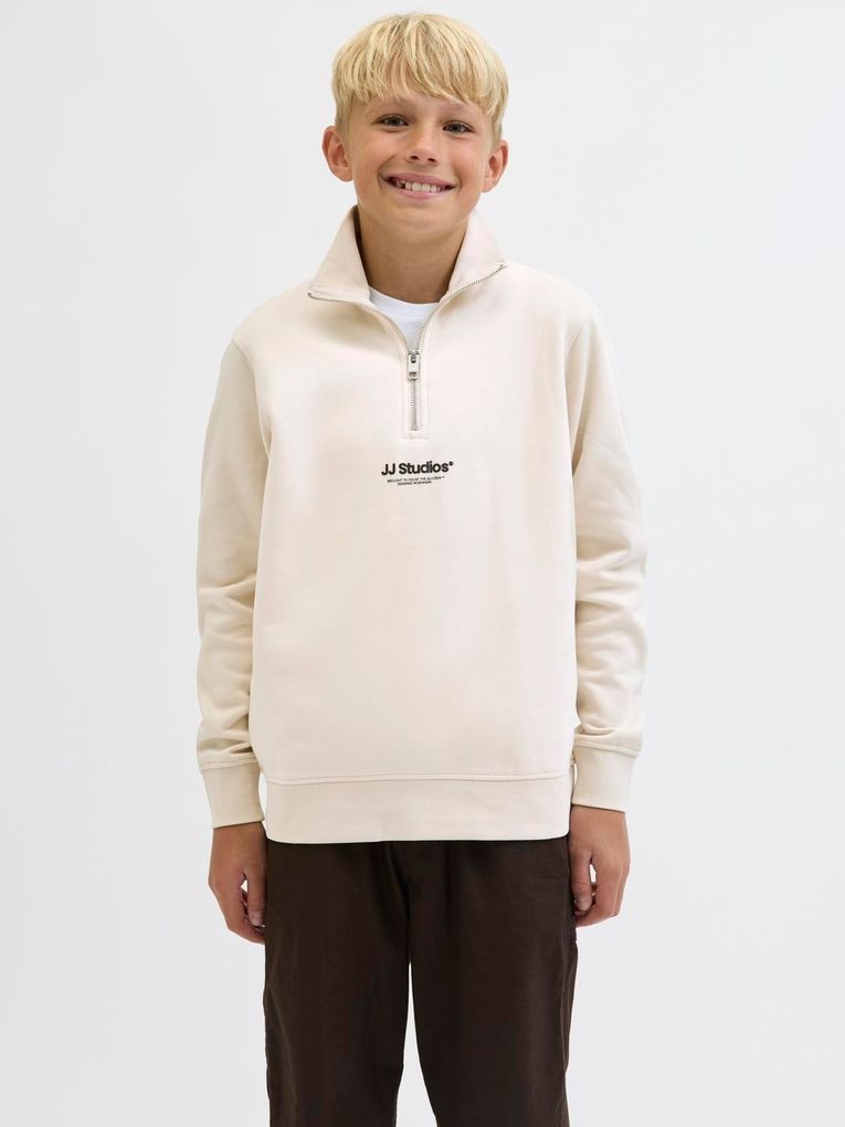 Jack & Jones Junior Jungen Sweatshirt Quarter-Zip Jjesoho