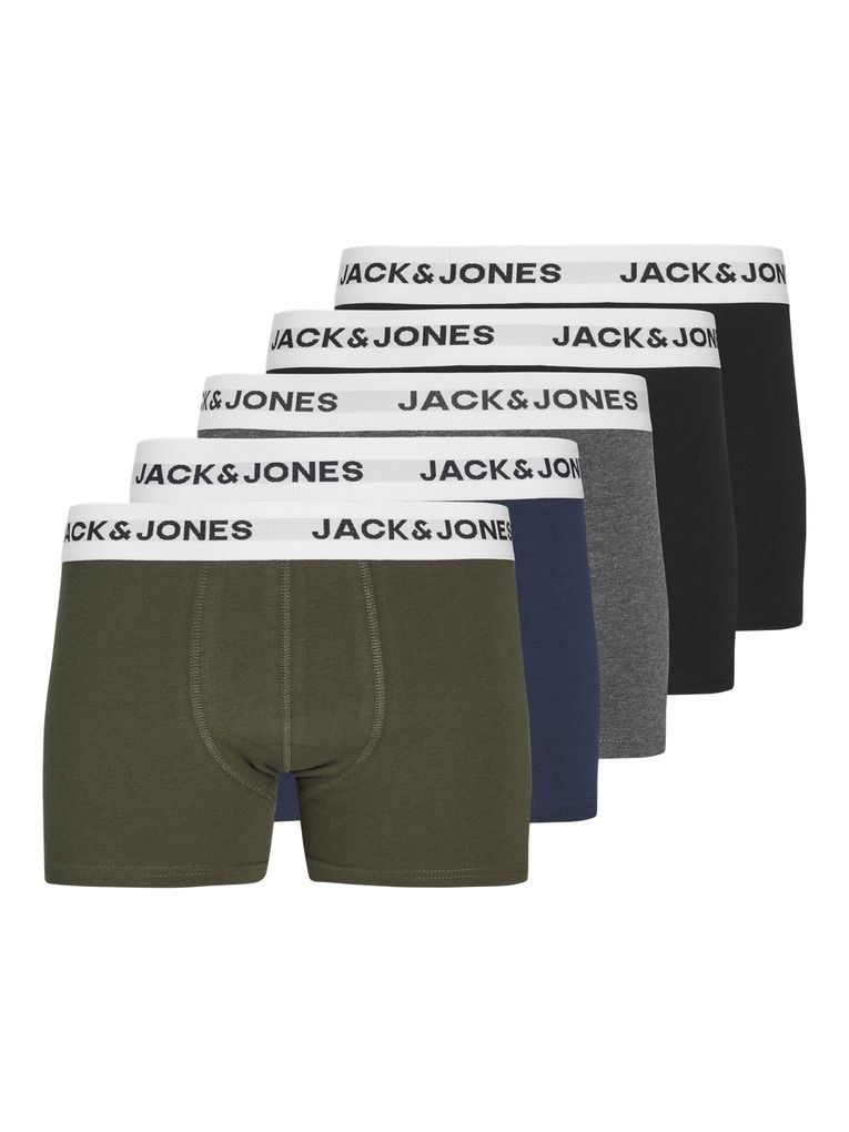 Jack & Jones Junior Jungen Boxershorts 5er Pack Jacbasic