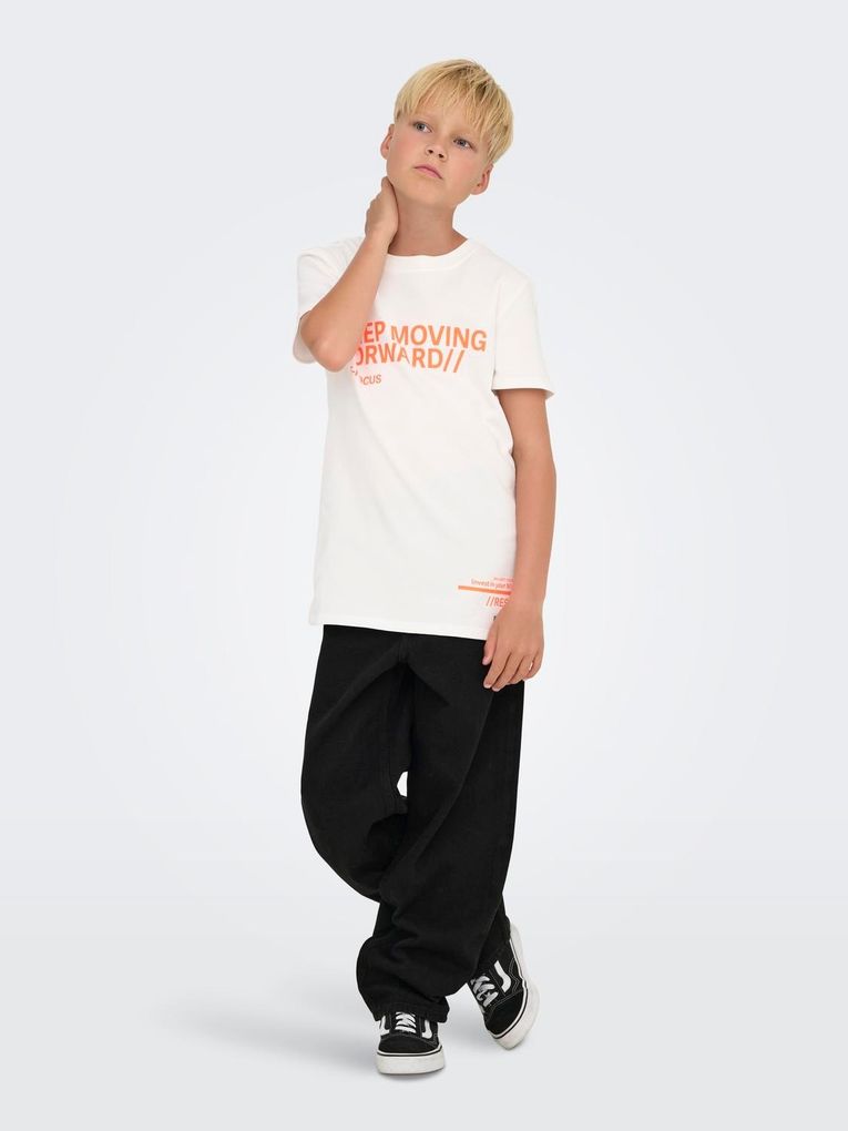 Only & Sons Junior Jungen Loose Fit Baggy-Jeans Osjfade