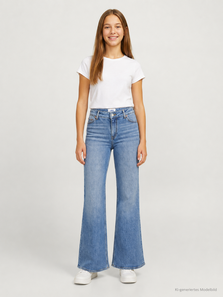 JJXX Girl Mädchen Flared Jeans Jxrome