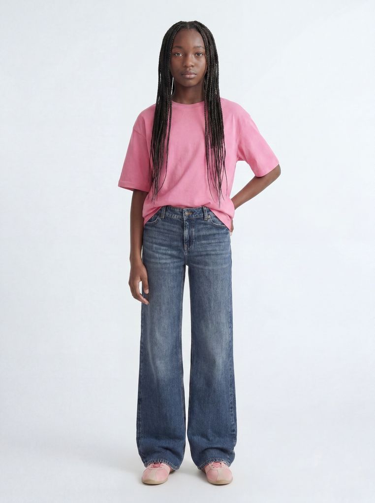 JJXX Girl Mädchen Ausgestellte Jeans Flared Jeans Jxrome