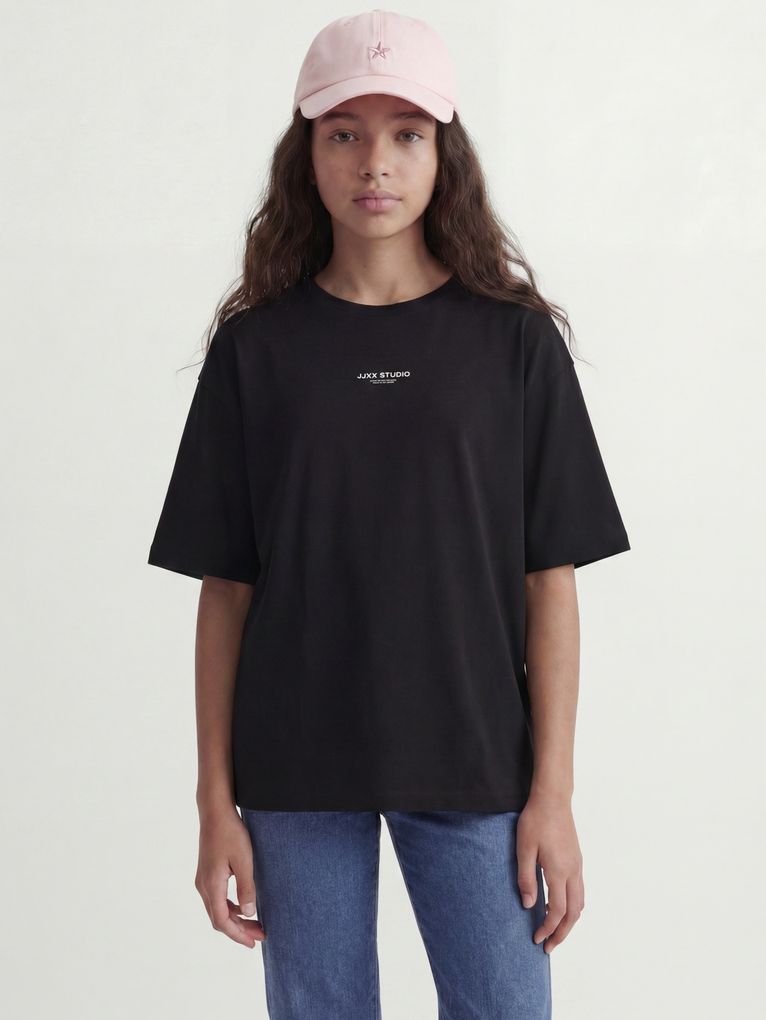 JJXX Girl Mädchen T-Shirt Rundhals Print Jxstudio Vesterbro