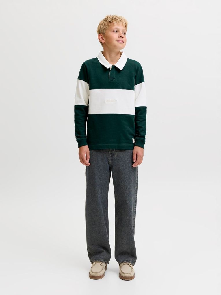 Jack & Jones Junior Jungen High-Waist-Baggy-Jeans Jjialex