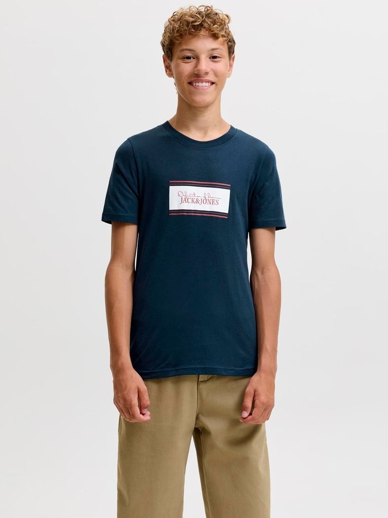 Jack & Jones Junior Jungen Basic T-Shirt Jjbuster