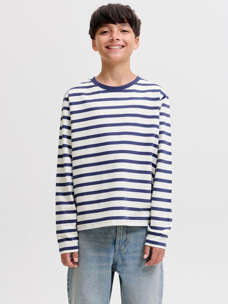 Jack & Jones Junior Jungen Langarmshirt gestreift Jornorrebro
