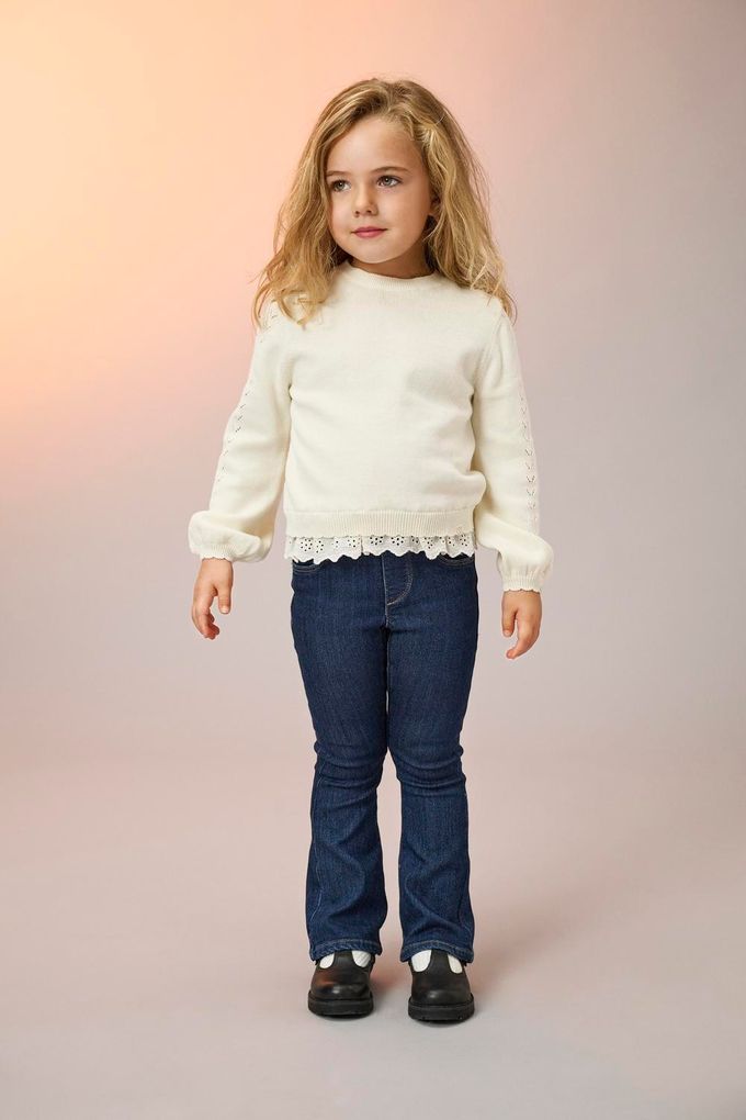 Kids Only Mini Girl Mädchen Flared Jeans Kmgrain