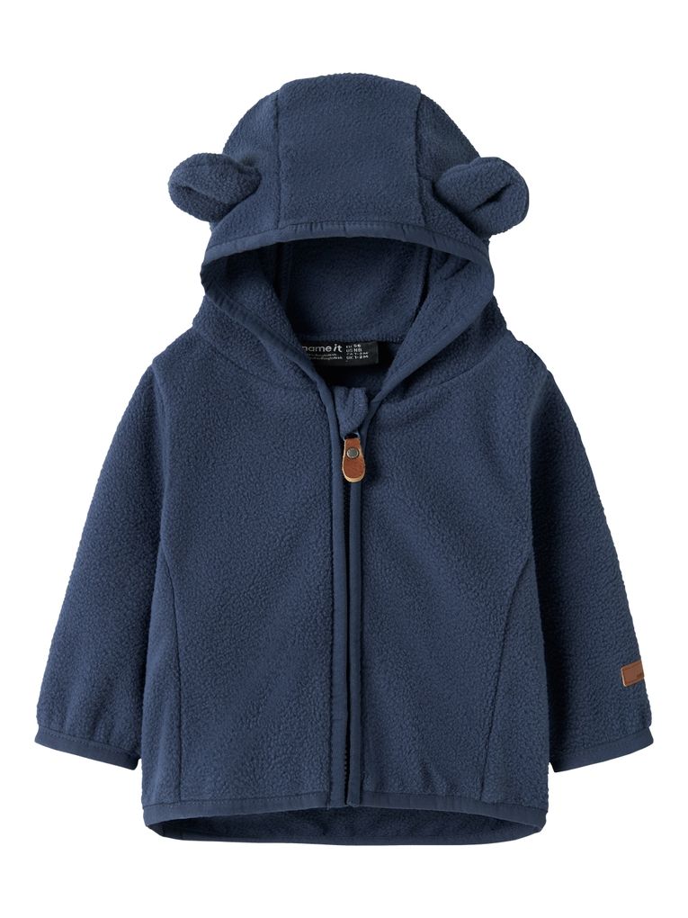 Name it Baby Fleecejacke Übergangsjacke Nbnmeeko