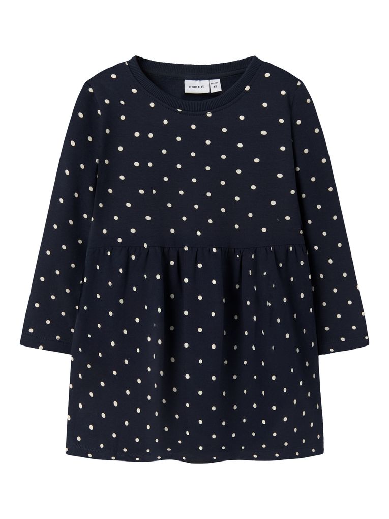Name it Mädchen Sweatkleid langarm Nmfdavina