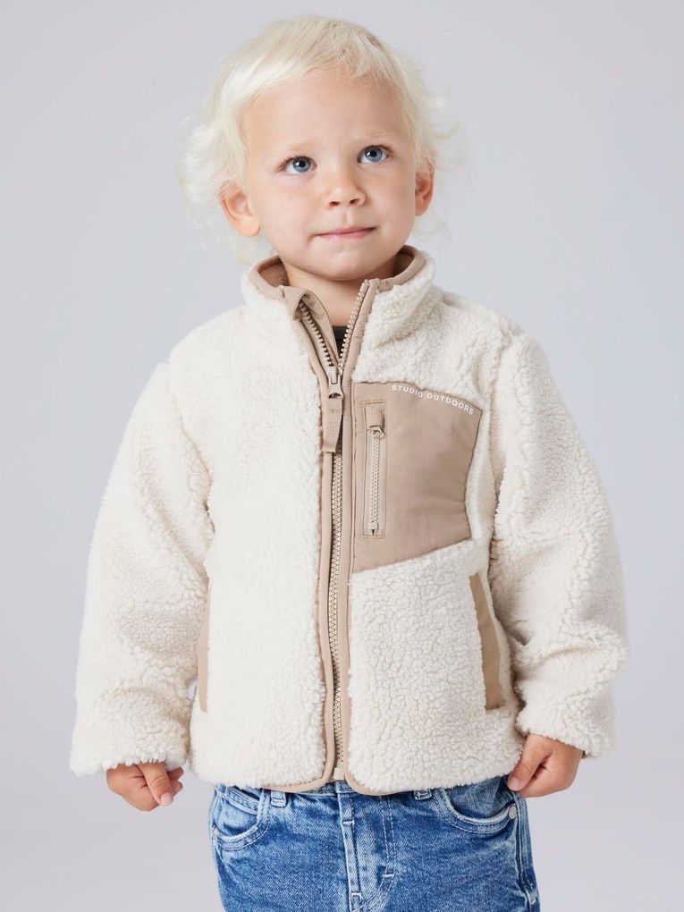 Name it Mini Kinder Teddyjacke Sherpajacke Nmnmattia