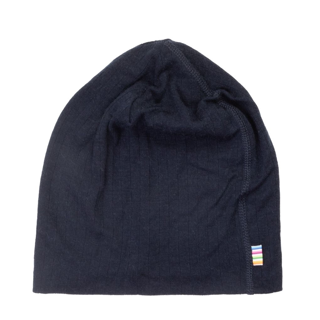 Joha Kinder Beanie Mütze aus Merinowolle doppellagig