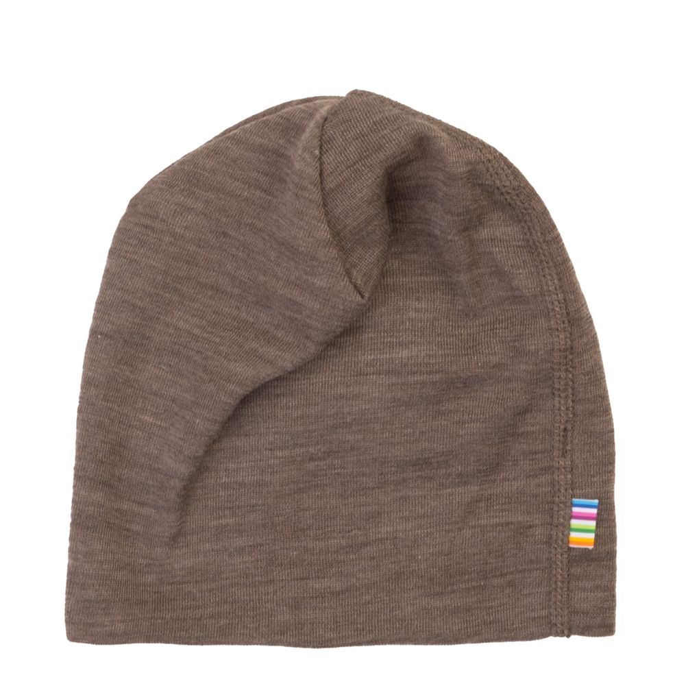 Joha Kinder Beanie Mütze aus Merinowolle/Seide doppellagig