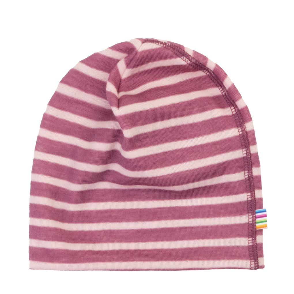 Joha Kinder Mütze Merinowolle Doppellagig Beanie