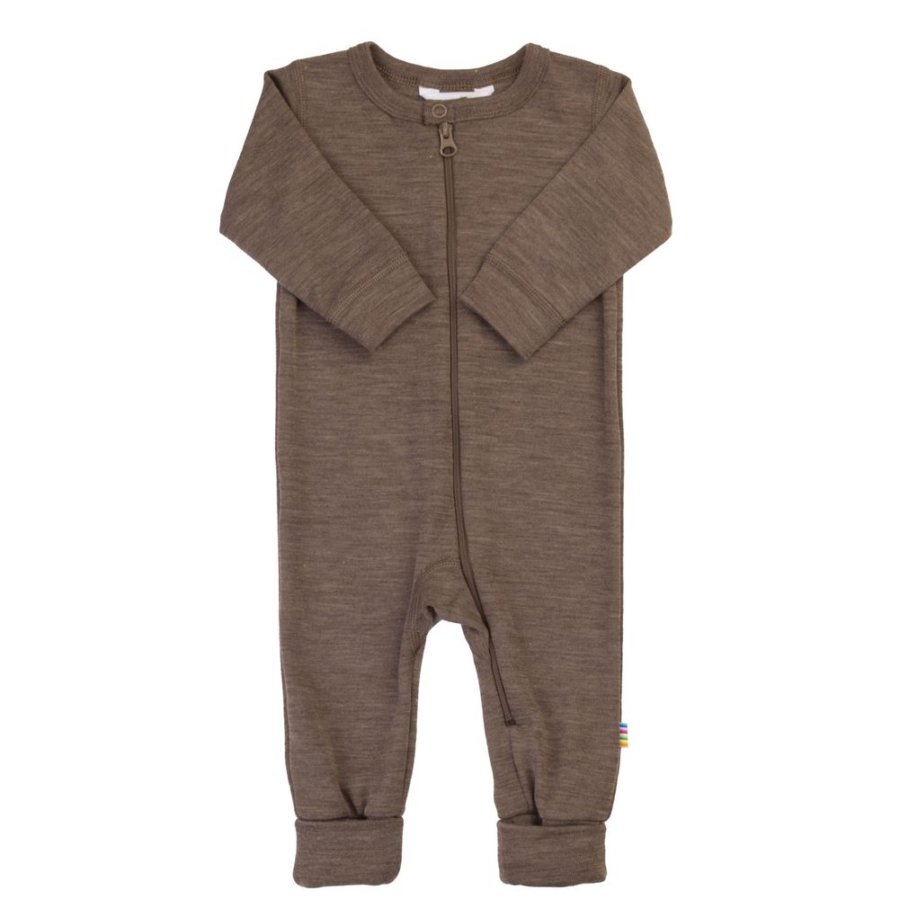 Joha Baby Merinowolle-Seide Overall Schlafstrampler Jumpsuit
