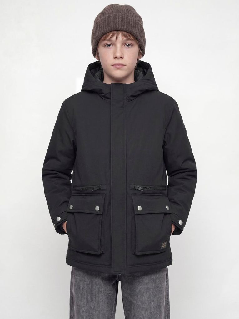 Jack & Jones Junior Jungen Parka Winterjacke Jjewolf