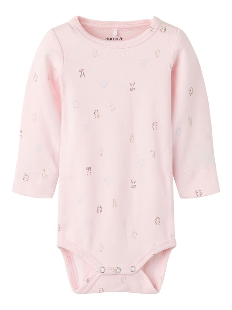 Name it Mädchen Langarm-Babybody Nbflydianna