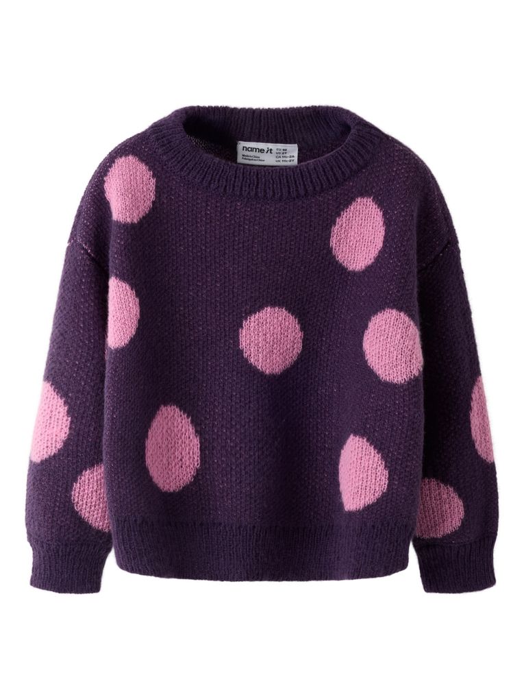 Name it Mädchen Strickpullover Nmfolisa