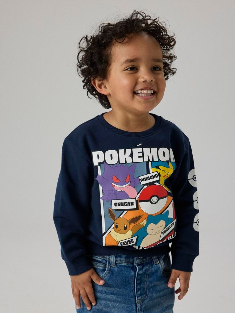 Name it Jungen Pokemon Sweatshirt Nmmsibo