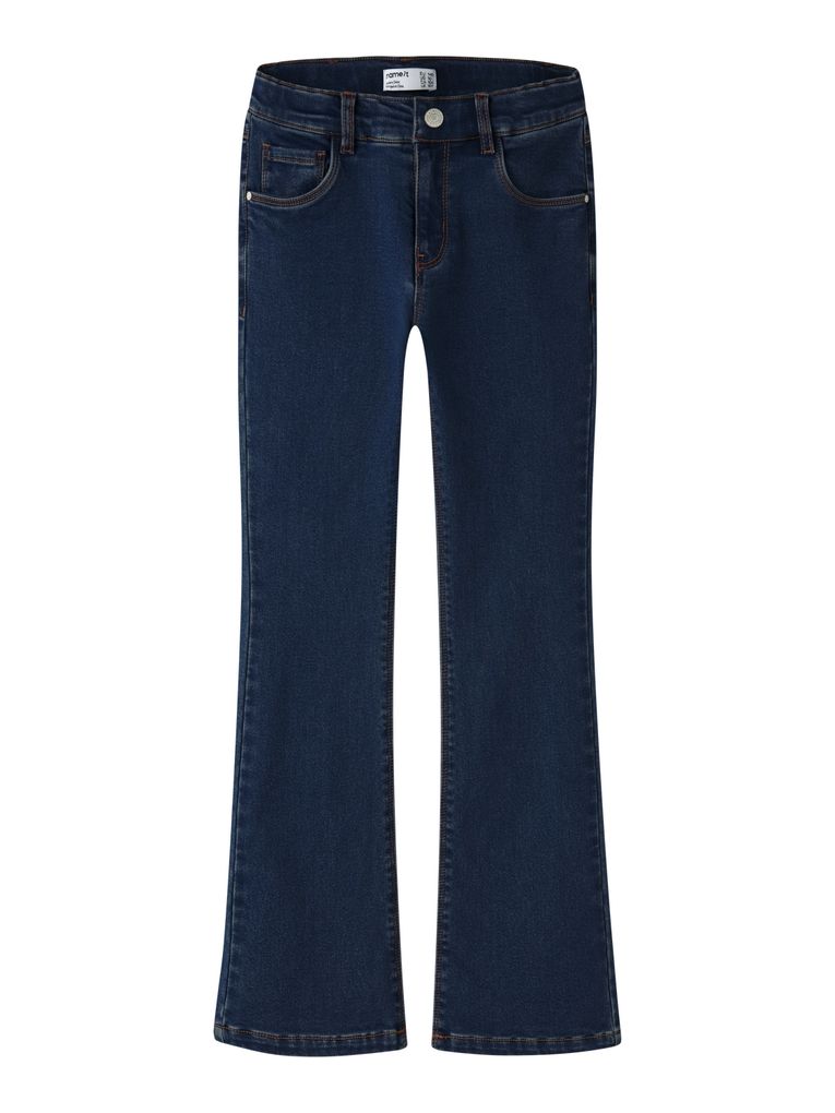 Name it Mädchen Bootcut Thermojeans Nkfsalli mit Fleece gefüttert
