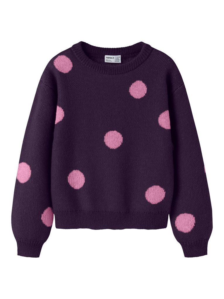 Name it Kids Mädchen Strickpullover Nkfolisa